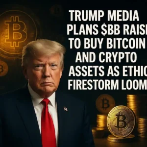 Donald Trump Jr. and Eric Trump unveil plans to raise $3B for crypto investments amid ethical scrutiny.